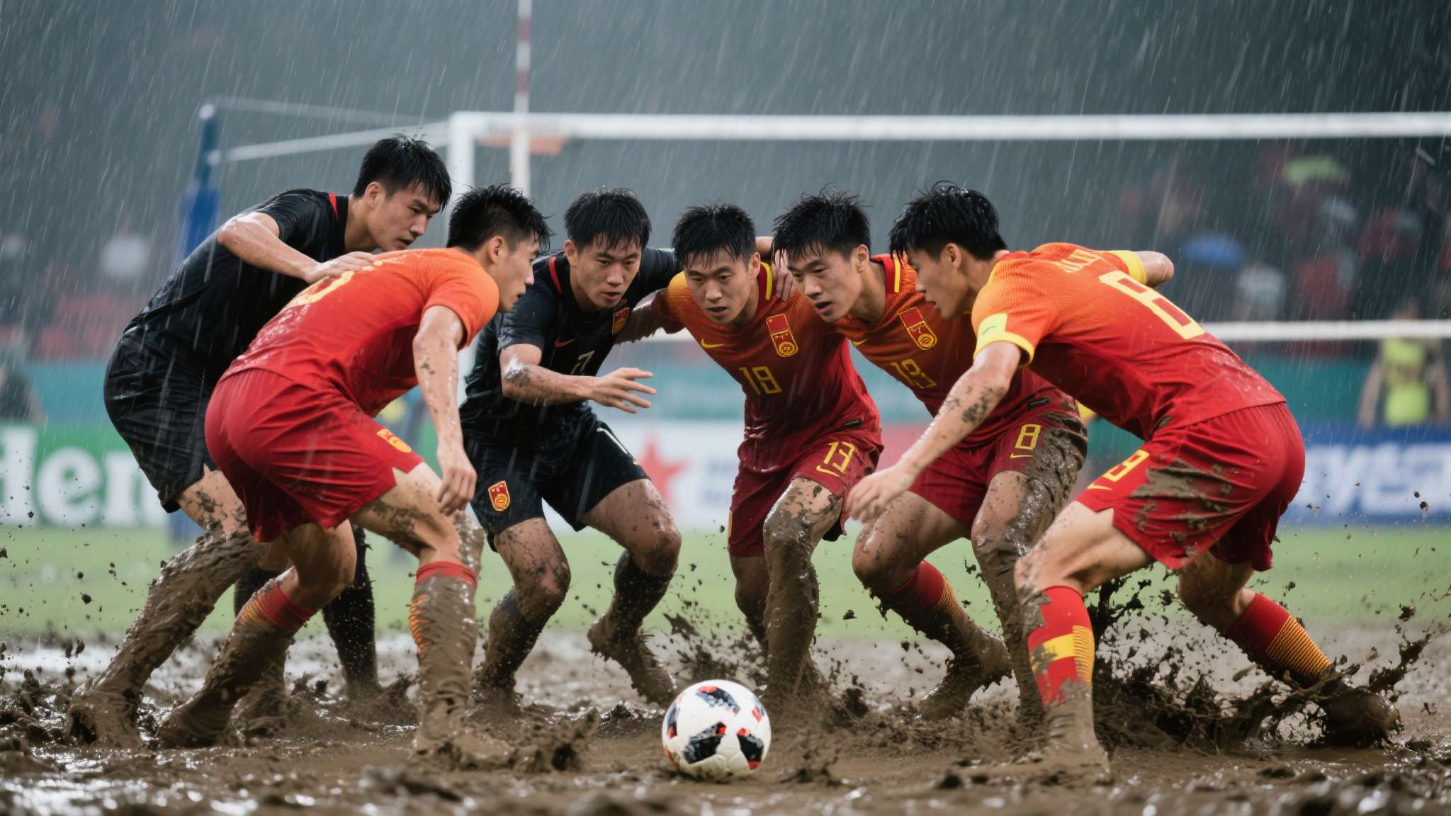 一声哨响比赛开始,现场大雨倾盆,中国队加油啊 特别是在足球、篮球或排球等集体竞技项目里,团队默契与沟通变得至关重要。例如某次世